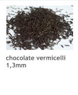 chocolate vermicelli 1,3mm