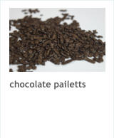 chocolate pailetts
