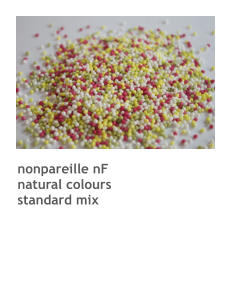 nonpareille nF natural colours standard mix