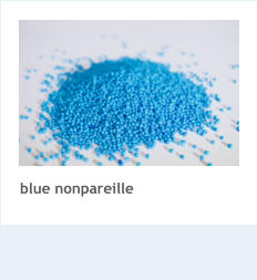 blue nonpareille